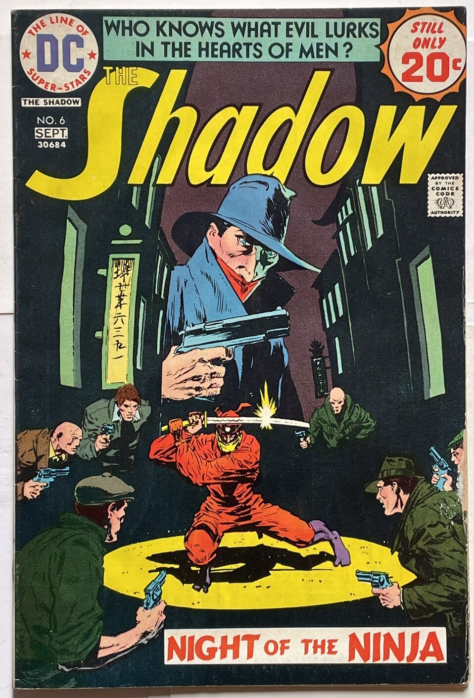 The SHADOW #6 -DC Comics -1974