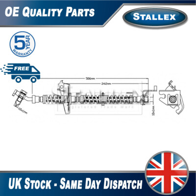 Fits Land Rover Discovery 2.5 TD5 3.9 4.0 Brake Hose Front Lower Stallex #2