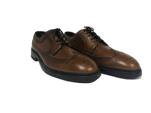 Brown Wingtips Steel Toe 