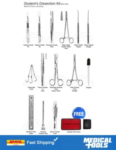 Student S Dissection Kit Frog Fetal Pig Dissecting Surgical Grade Tools Free Ebay