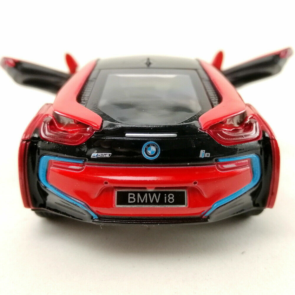 ミニカー i8 BMW i8 Hard Top, Kinsmart, Diecast Model Toy Car, 5'', 1:36