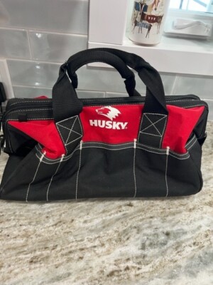 Husky Heavy Duty Tool Bag Water Resistant 18