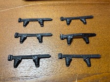 Marx 1960s Cowboy Belt and Holsters. Lot of 6