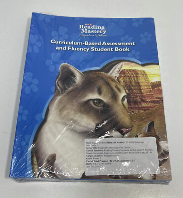 SRA Curriculum-Based Assessment & Fluency Student Book - Grade 3, Pack of 15