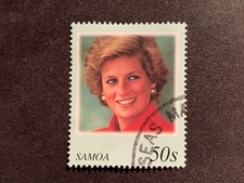 SAMOA 1998 COMMEMORATION PRINCESS DIANA OF WALES 50S - FINE USED