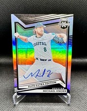 MICHAEL KNORR 2022 Panini Elite Extra Auto Houston