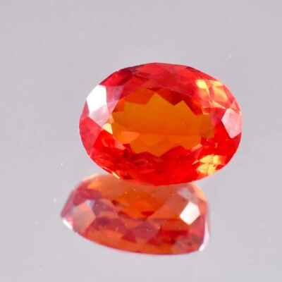9.90 Ct 100% Natural Fanta Orange Ceylon Sapphire Oval Cut Loose Gem Certified