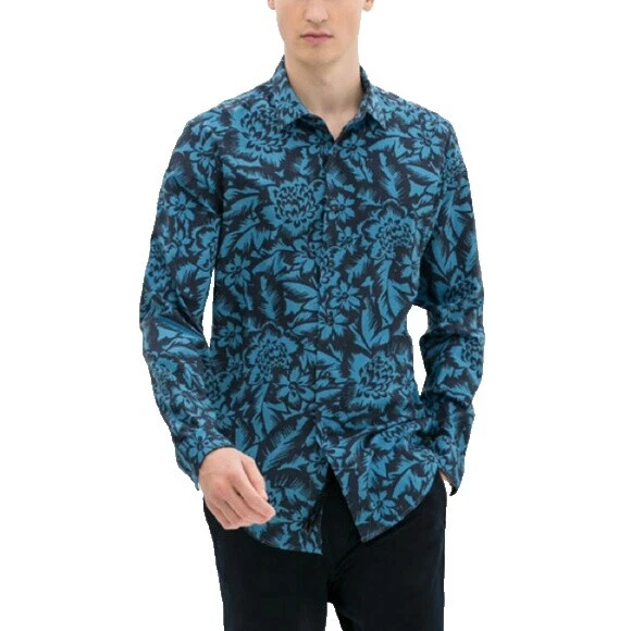 Zara Long Sleeve Regular Size Dress Shirts for Men