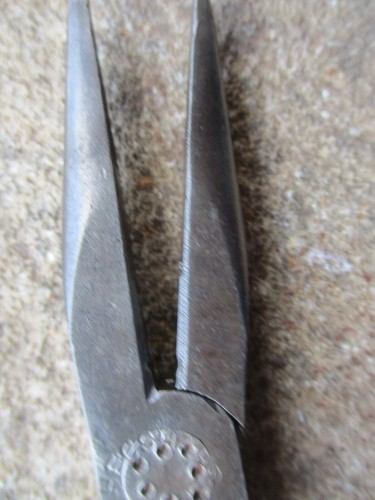 HECSHARP NEEDLE NOSE PLIERS 6" GERMAN MADE NEEDLE NOSE HECSHARP MADE IN GERMANY - Picture 4 of 13