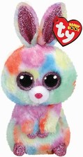 Ty Beanie Boos    BLOOMY Easter Bunny 6" Plush New MWMT's