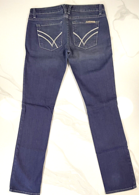 Jean Skinny Femme William Rast Bleu Marine Stretch - Taille 30x33, Fabriqué Aux USA
