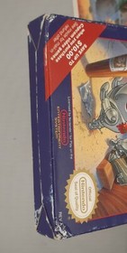 Disney's Chip 'n Dale Rescue Rangers Nintendo NES CIB Completo Inserto de Tarjeta Reg