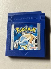 Pokemon Blue Version Authentic Nintendo Game Boy Clean With NEW Save Battery