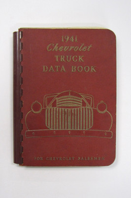 Original 1941 Chevrolet Truck Data Book