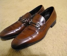 Salvatore Ferragamo Loafers Mens Brown 9D. Amazing Condition. Well Cared For