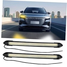 2PCS DRL LED Car Daytime Running Light Strip, 13 Inch Car Headlight Sequential