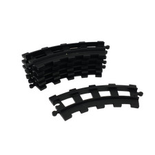 Lego® train Duplo 6 NOIR chemin de fer voie ferrée courbe (longue)