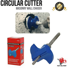 Electricians Circular Back Box Cutter TCT SDS Plus Masonry Hole Saw Wall Tool