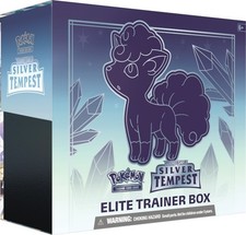 POKEMON SWORD & SHIELD SILVER TEMPEST ELITE TRAINER 10 BOX CASE BLOWOUT CARDS