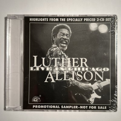 Luther Allison - Live in Chicago Promotional Sampler CD - NEW SEALED