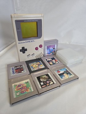 Original VTG Game Boy With 7 Games Working Condition 