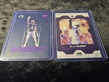 2025 ONIT BLACK PENN ST A.J HARRIS LOT OF 2 CARDS 1 Card #110/150