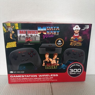 MY ARCADE GameStation Wireless Plug & Play - 300+ Games 