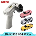 LDARC R02 1/64 RTR/BNR Remote Control Car Mini Rc Sports Tabletop Racing Car New