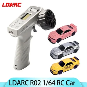 LDARC R02 1/64 RTR/BNR Remote Control Car Mini Rc Sports Tabletop Racing Car New