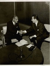 RALPH J. BUNCHE - AUTOGRAPHED SIGNED PHOTOGRAPH