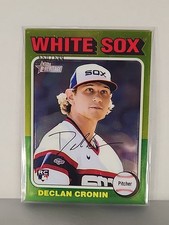2024 Topps Heritage High Number - Rookies Declan Cronin #337 Chrome 660/699 (RC)