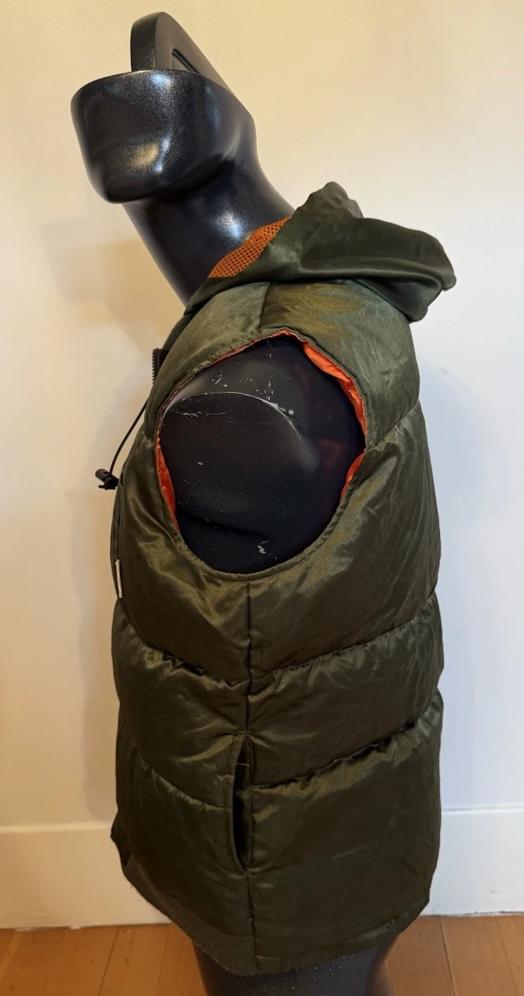 Vintage Harajuku Streetwear Puffer Vest XL Sugar Brand 90’s Surplus Down Filled image 3