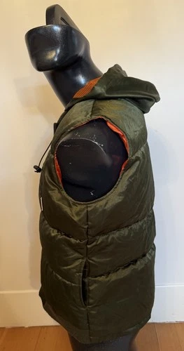 Vintage Harajuku Streetwear Puffer Vest XL Sugar Brand 90’s Surplus Down Filled image 3