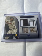 2024 Topps Museum Collection - Quad Relics Xander Bogaerts Amethyst /15 PADRES