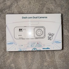 OVEDISA 8K Full UHD Dash Cam Dual Cameras
