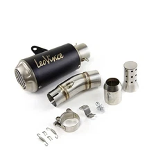 For Kawasaki Ninja 400 Ninja 500 Z400 Z500 Exhaust Tips Mid Pipe Slip On Muffler