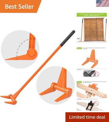 #ad #ad 110 Degree Pallet Buster 48#x27;#x27; All Steel Handle Deck Board Removal Tool Dura... $83.99