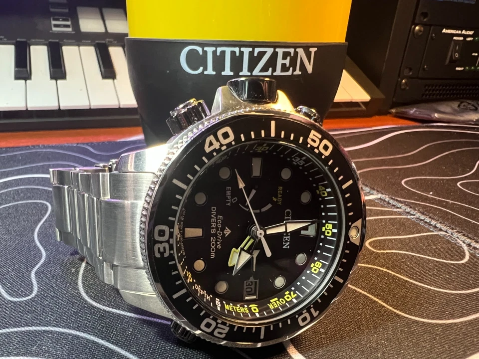Citizen Promaster AQUALAND  Eco-drive Mens Watch (MINT CONDITION) - Image 4 of 4