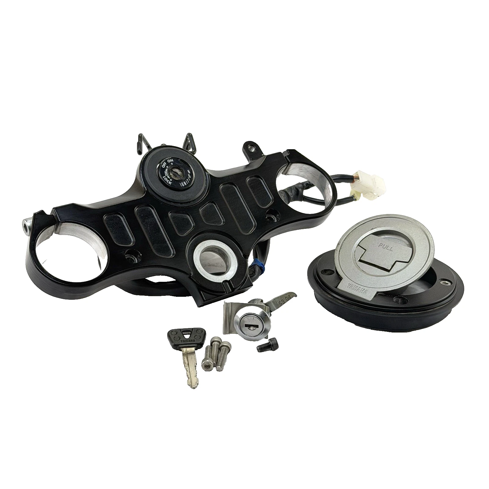 2022 - 2025 YAMAHA YZF R7 LOCK SET IGNITION KEY W/ GAS CAP AND SEAT LOCK STOCK