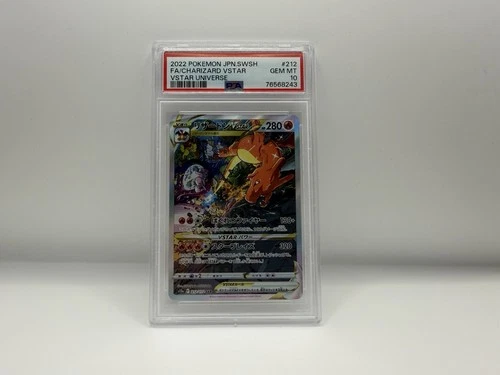 PSA 10 Charizard VSTAR 212/172 S12a: Vstar Universe Holo Japanese SAR 🔥