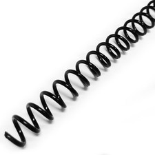 200 Pack Plastic Spiral Binding Coils, 8mm 5/16" , 40 Sheet Capacity, 4:1 Pit...