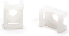 THE CIMPLE CO Cable Tie Base Saddle Mount 100 Pack