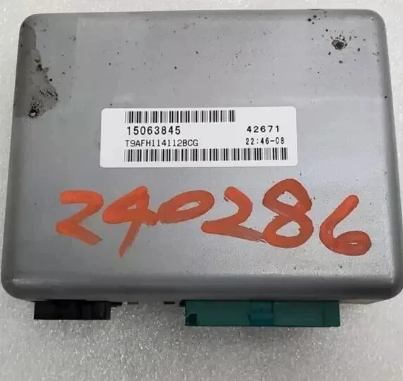 01-02 CHEVROLET SILVERADO 2500 CAJA DE TRANSFERENCIA MÓDULO DE CONTROL OPT# NP1 GENUINO OEM Foto 3 de 4