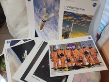 Official NASA Photos Columbia Lot Of 9 Launch Orbit  Photos & Astronauts STS-124