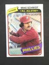 Mike Schmidt 1980 TOPPS Baseball Card #270 NM