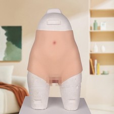 Silicone Vagina Pants Hip Thicken Panty For Crossdressers Enhancer Butt Lift UeF