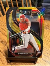 2025 Panini Select Baseball Yohandy Morales Premier Level Gold Parallel /10 #166