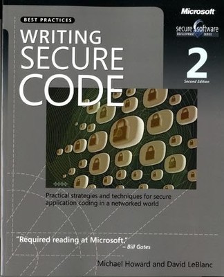 Writing Secure Code 2e, Howard, Michael