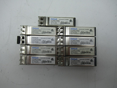 Lot of 9 Finisar FTLX8571D3BCL Transceiver Module