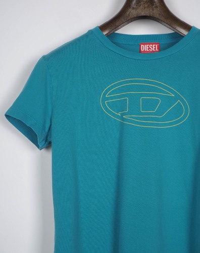 Diesel Women's T-Shirt Size XL Logo Printed A05116 - Picture 2 of 9
